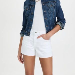 AG High Rise Mikkel Denim Shorts